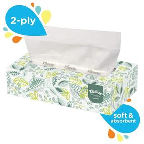 img 1 attached to Kleenex 21601 Naturals Facial Tissue