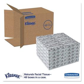 img 3 attached to Kleenex 21601 Naturals Facial Tissue