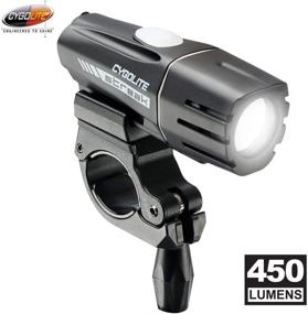 img 4 attached to 🚲 Cygolite Streak 450 Lumen Bike Light - 5 Night Modes & Daytime Flash Mode - Compact & Durable - IP67 Waterproof - Secured Hard Mount - USB Rechargeable Headlight - Ideal for Road & Commuter Bicycles, Black