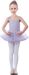 img 1 attached to 🩰 Aukareny Leotard Dancewear: Stylish Camisole Ballet Attire for Girls