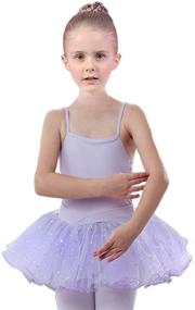 img 4 attached to 🩰 Aukareny Leotard Dancewear: Stylish Camisole Ballet Attire for Girls