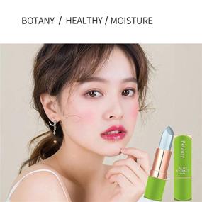 img 1 attached to Petansy 3 Packs Aloe Vera Lipstick – Long Lasting Moisturizing Lip Balm with Nutrients, Magic Temperature Color Change Lip Gloss Set(A)