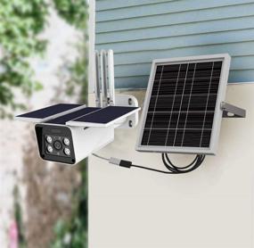 img 3 attached to 📸 Soliom S90: Efficient Solar Panel Power Supply for Outdoor Home Security Solar Battery Camera