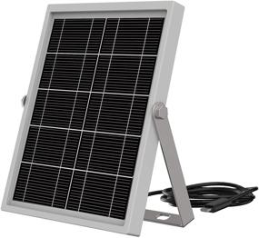 img 4 attached to 📸 Soliom S90: Efficient Solar Panel Power Supply for Outdoor Home Security Solar Battery Camera