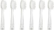 seago kids toothbrush replacement heads - 6 pack compatible with seago electric toothbrushes kids sg977, sg513 - ideal for toddlers logo