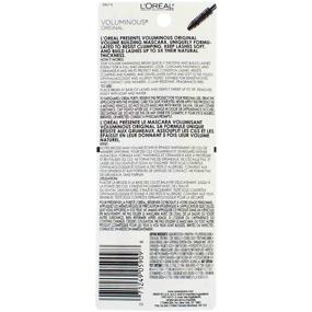 img 2 attached to L'Oreal Voluminous Original Mascara, Blackest Black [310], 0.28 oz (Pack of 2) - Enhance your lashes effortlessly!