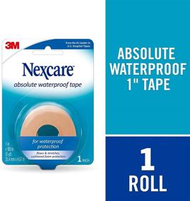 img 2 attached to Nexcare Absolute Waterproof First Aid Tape: Tear-Resistant, 1 Roll - Get Ultimate Protection!