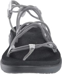 img 3 attached to 👡 Stylish Comfort: Discover Teva Women's W Voya Infinity Metallic Sandal