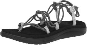 img 4 attached to 👡 Stylish Comfort: Discover Teva Women's W Voya Infinity Metallic Sandal