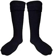 🧦 premium scottish wool blend kilt hose socks for men - available in 7 colors, size m-2xl logo