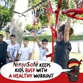 img 3 attached to 🏻 Ninja Warrior Obstacle Course for Girls: Empowerment and Adventure Collide!