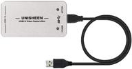 🔌 unisheen uc3200h hdmi в usb 3.0 видеоадаптер - hd 1080p устройство для прямой онлайн-трансляции и записи для трансляций, захвата игр и конвертации видео логотип