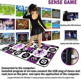 img 2 attached to Wuyule Dancing Mat Sensitivity Multi Function