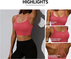 img 1 attached to TruLivs Womens Seamless Longline Removable Outdoor Recreation in Outdoor Clothing