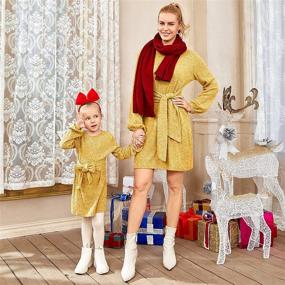 img 3 attached to 👗 PopReal Dresses with Matching Sleeve Outfits for Girls - Stylish Clothing Suitable for All Occasions