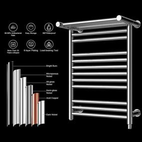 img 1 attached to Полотенцесушитель AVONFLOW для обогрева ванной комнаты