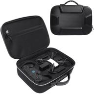 👜 zaracle hard carrying case eva storage bag for dji tello/tello edu quadcopter drone and controller - effective travel cover and protective suitcase logo