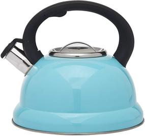 img 1 attached to 2.6 Liter Aqua Teapot Whistling Tea Kettle for Enhanced SEO