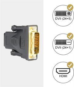 img 2 attached to Adapter Gold Plated Converter Bi Directional Ethernet
