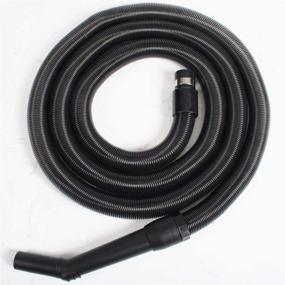 img 1 attached to 🔌 Cen-Tec Systems 99911 Stretch Vacuum Hose – 8 to 30-Feet, with Curved End and Cuff – Black