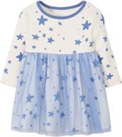 🌙 moon back dresses by hanna andersson for toddler girls' clothing logo