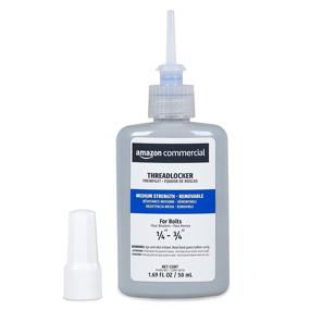 img 2 attached to Обзор продукта: AmazonCommercial Средней прочности съемный анаэробный резьбозащитный состав, 50 мл, синий