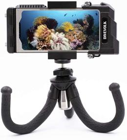 img 2 attached to 📸 DIVEVOLK Flexible Tripod: The Perfect Companion for iPhone/Samsung Diving case