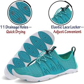 img 1 attached to Water Lightweight Comfort Walking Athletic Sports & Fitness