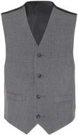 👔 premium boys formal suit vest by chaps: classic style and exceptional quality logo