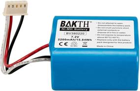 img 1 attached to 🔋 Аккумулятор BAKTH емкостью 2200mAh 7.2V NiMH для роботов-пылесосов iRobot Braava & Mint - замена с реальной емкостью