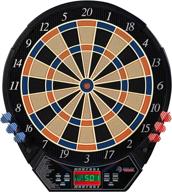 🎯 rally and roar 15.5" electronic dartboard: advanced scoring, 20 game modes, includes 6 soft tip darts логотип