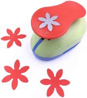 tech-p creative life 2-inch multi-pattern hand press album cards paper craft punch (flower): ideal tool for scrapbooking, engraving, and diy handmade projects logo