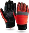 meta miner professional reinforced glove fluorescent occupational health & safety products logo