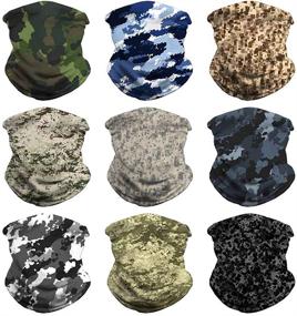 img 3 attached to VCZUIUC Headwear Bandana: The Ultimate Multi-functional Face Covering for Sports