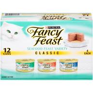 purina fancy feast classic seafood feast variety cat food (possible packaging variations) logo