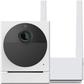 img 4 attached to 📷 Наружная стартовая комплектация WYZE Cam (с базовой станцией и 1 камерой), 1080p HD камера для дома без проводов с ночным видением, двусторонней аудиозаписью, совместима с Alexa и Google Assistant, белого цвета