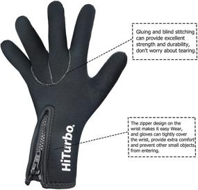 img 1 attached to Hiturbo Neoprene Anti Slip Kayaking Snorkeling