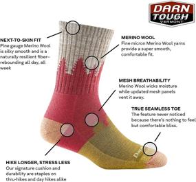 img 2 attached to 🧦 DARN TOUGH Style 1971 Women's Treeline Hike/Trek Sock - Superior Performance and Comfort for Outdoor Adventures