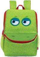 🎒 green zipit wildlings children's backpack logo