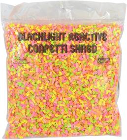 img 4 attached to 🎉 Vibrant Blacklight Reactive Neon Confetti – Glowing UV Party Favors & Decorations (2oz)