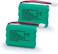 🔋 high-performance qblpower 27910 cordless phone battery pack of 2 - compatible with vtech, at&t, motorola, radioshack handsets - rechargeable 3.6v battery logo