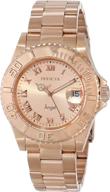 ⌚ invicta women's invicta-14322 angel swiss quartz rose gold watch: exquisite timepiece for ladies logo