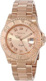 img 4 attached to ⌚ Invicta Women's INVICTA-14322 Angel Swiss Quartz Rose Gold Watch: Exquisite Timepiece for Ladies