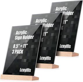 img 4 attached to Lcnylfjs Acrylic Sign Holder Frame Perfect Retail Store Fixtures & Equipment