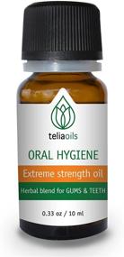 img 4 attached to 🌿 Teliaoils Herbal Blend for Teeth & Gums - Extreme Strength Natural Oral Hygiene Oil - 100% Deep Cleansing Mouthwash/Toothpaste/Breath Freshener - Fluoride Free Oral Pain Relief - 10ml