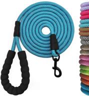 🐾 maypaw 10ft rope dog leash: strong & padded nylon lead for large dogs - ideal for training, playtime, and walking logo