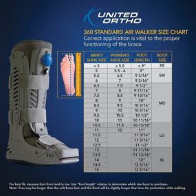 img 2 attached to Стандартный гипсовый ботинок United Ortho для переломов