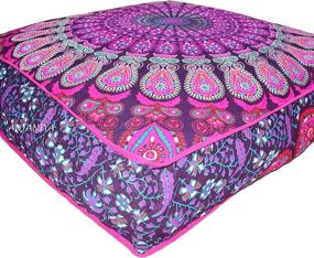 img 4 attached to ANJANIYA Mandala Bohemian Meditation Decorative Bedding