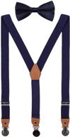 👔 ceajoo suspenders: adjustable round metal men's accessories for style and comfort logo