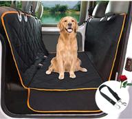 waterproof black meekpet dog car seat cover - hammock for dogs backseat 🐾 protection against dirt and fur - durable pet seat covers for cars & suvs logo